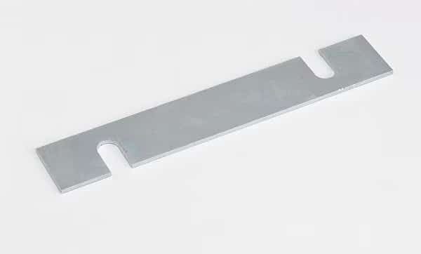 Pipe Support Plate, 500 Lb Load, 9.5 In L