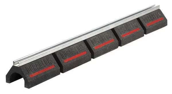Pipe Support Block, 2000 Lb Load, 5 In H