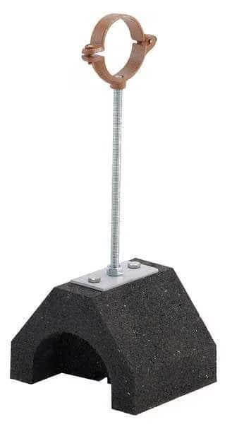 Copper Support Block, 9.95 - 11.45 In H