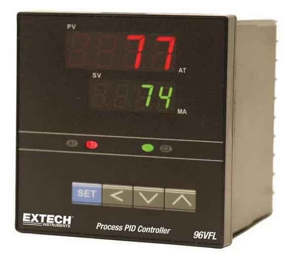 Temperature PID Controller, 1/4 DIN, 5A