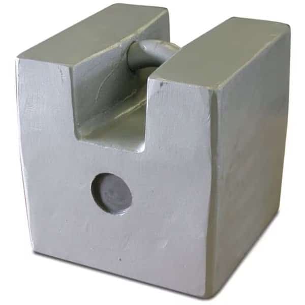 Calibration Weight,500 lb. Nominal Mass, Mfr#: 12844TR, RICE LAKE WEIGHING SYSTEMS