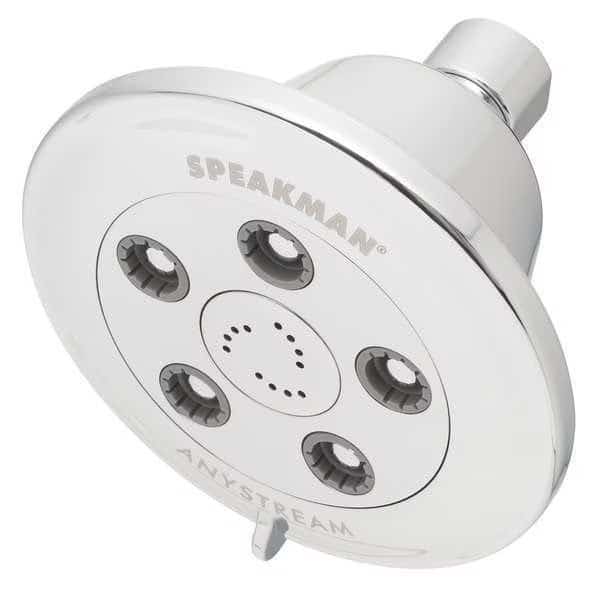 wall, Shower Head, Polished Chrome, Wall