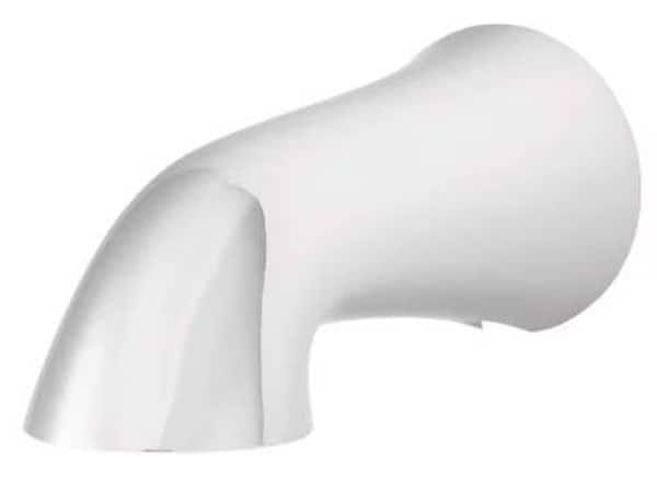 1/2" Caspian Tub Spout 6-3/32"L, Polished Chrome