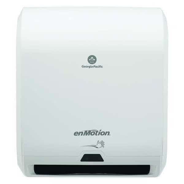 enMotion 10 in Automated Touchless Paper Towel Dispenser, White