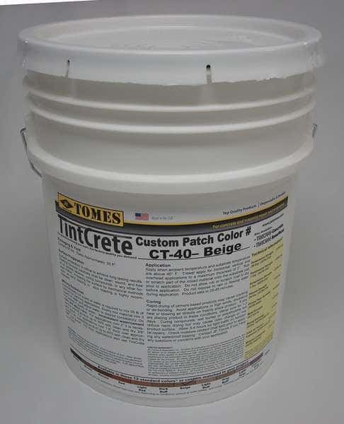 Concrete Patch and Repair, Pail, Almond, TintCrete