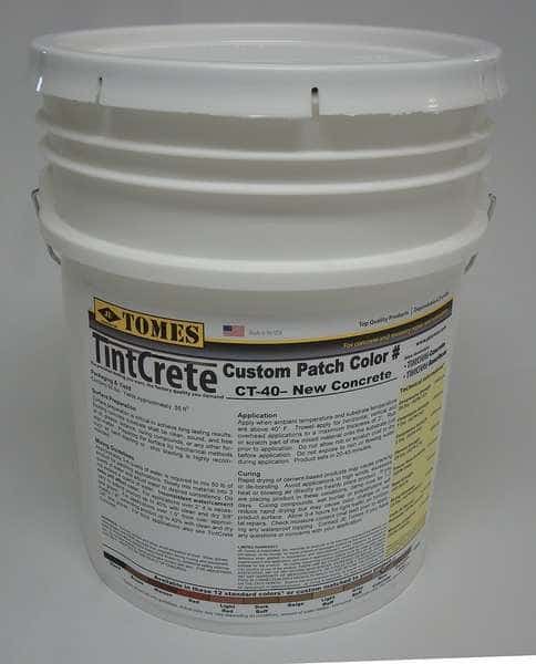 Concrete Patch and Repair,50 lb.,Pail, Mfr#: GRA-CT40-160, TINTCRETE