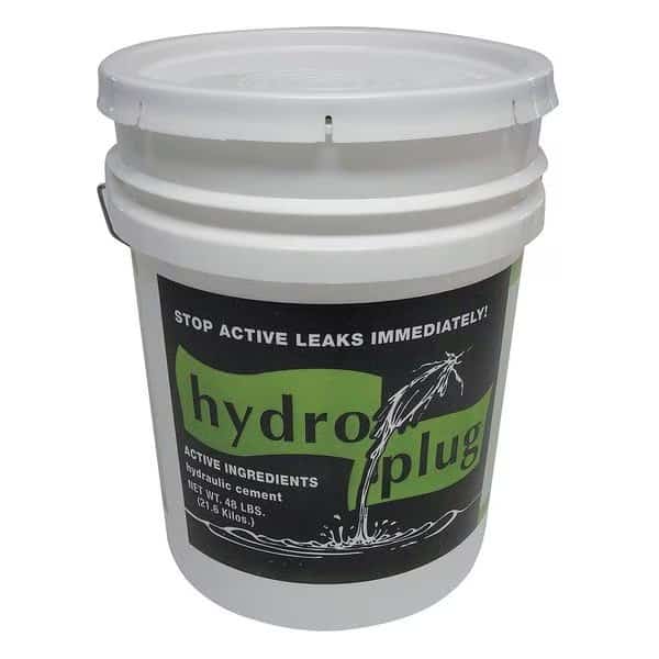Concrete Foundation Repair,50 lb.,Pail, Mfr#: C121, HYDROPLUG