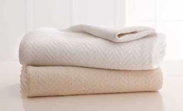 Blanket, Twin, White, PK4