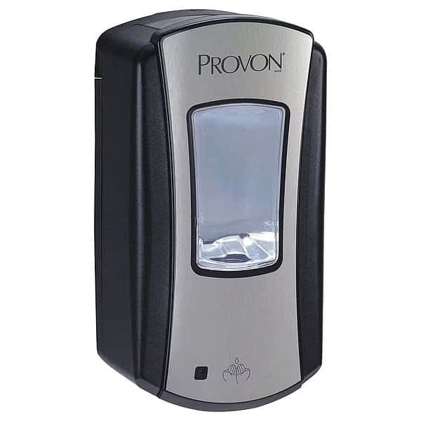 LTX-12 1200mL Foam Hand Soap Dispenser, Touch-Free, Black