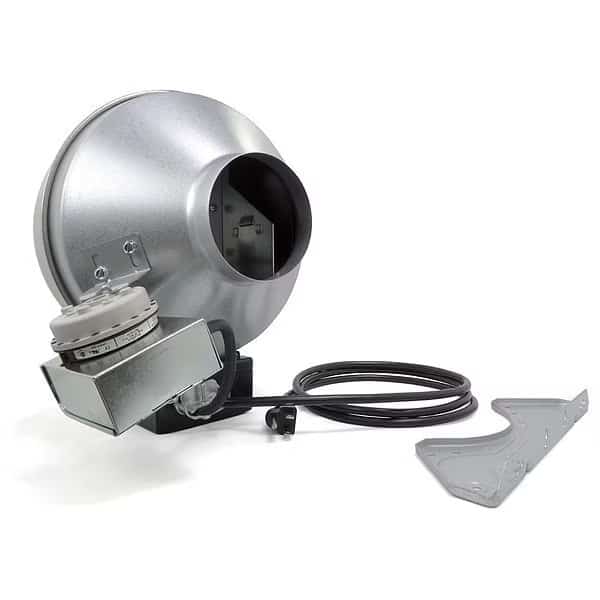 Dryer Booster Duct Fan,115V,9-3/4 Dia., Mfr#: DBF 4XL, FANTECH