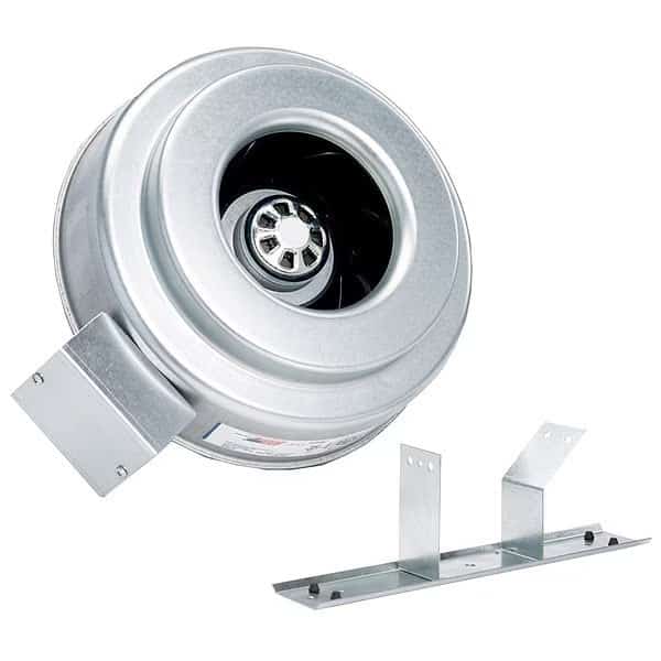 Centrifugal Inline Duct Fan, 10 In. Dia.