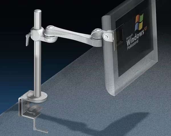 Flat Panel Desk Clamp,7 In, Mfr#: 95-HE502-035, HERGO
