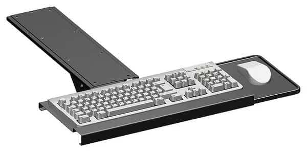 Under Desk Keyboard/Mouse Tray