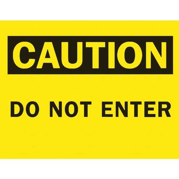 Sign Inserts, Do Not Enter, PK6