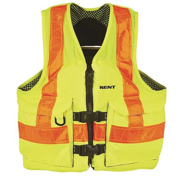 Life Jacket, 4XL, 15.5lb, Foam, Yellow
