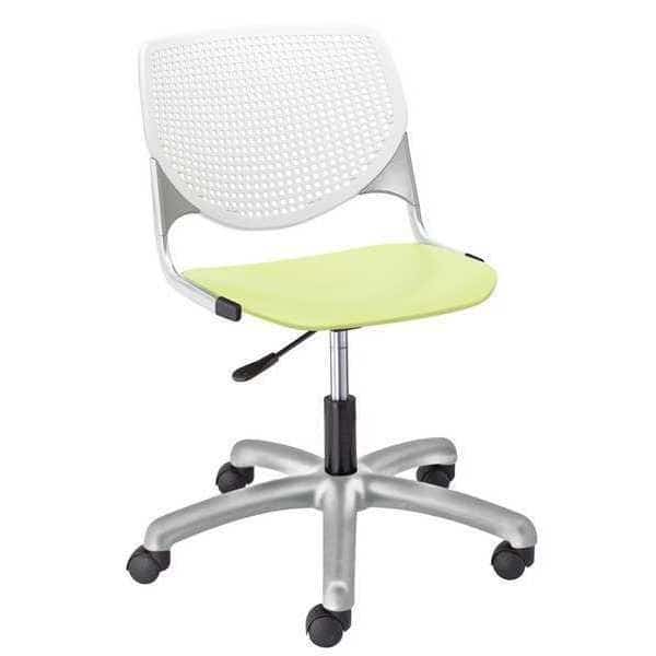 Poly Task Chair,w/Perforated Back, Mfr#: TK2300-BP08-SP14, KFI