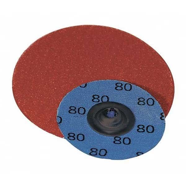 Coated QC Ceramic Disc, 3", Type S, Grit 36