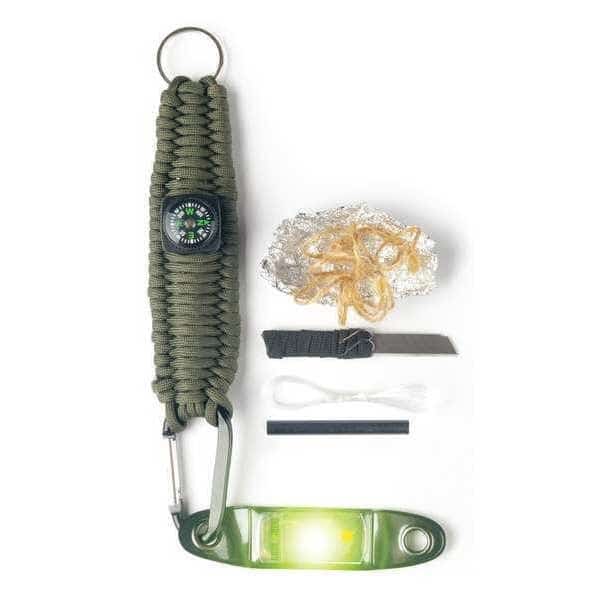 Survival Key Fob,Green, Mfr#: USKF-GRN, BRITE-STRIKE