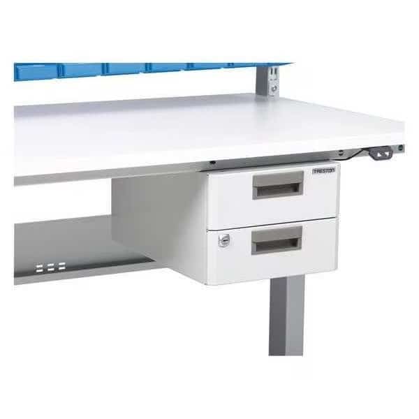 Treston Double Drawer Unit, Bench Mount