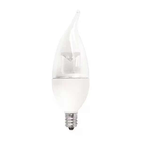 LED, 5W F11, DIM, 2700K E12, Flame Tip