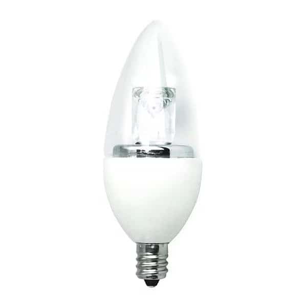 LED, 5W B11, DIM, 3000K E12, Blunt Tip