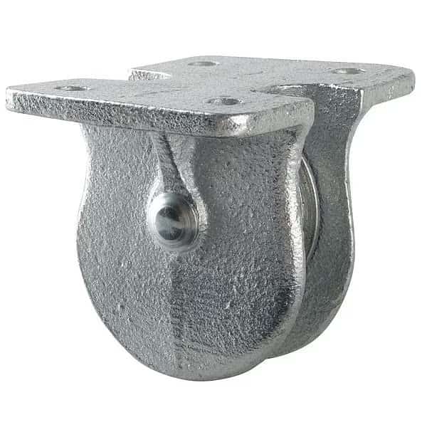Center Board Pulley Block, Fibrous Rope, 3/8 in Max Cable Size, Electro-Galvanized, PEERLESS, Mfr# 3-010-38-86-