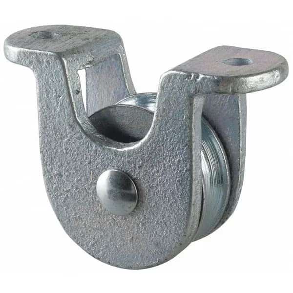 Open Deck Pulley Block, Fibrous Rope, 5/16 in Max Cable Size, Not Rated Max Load