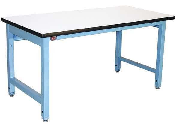Bolted Workbenches, ESD Laminate, 36" W, 30" Height, 5000 lb., Straight