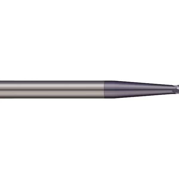 Carbide End Mill, Dia 12mm, Cut L 30mm, MICRO 100, Mfr# BEMM-120-4