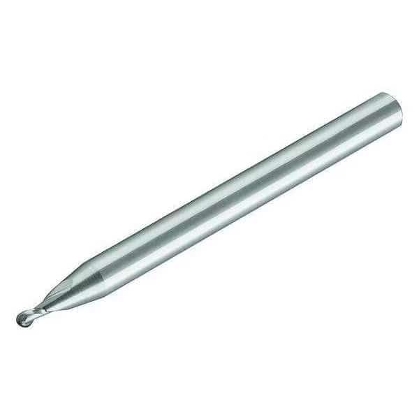 Carbide End Mill, Dia 0.025, Cut L 0.075, MICRO 100, Mfr# BMR-025-2X