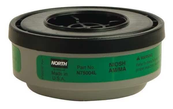 Cartridge, N, Green, Threaded, North Full or Half Mask Respirators