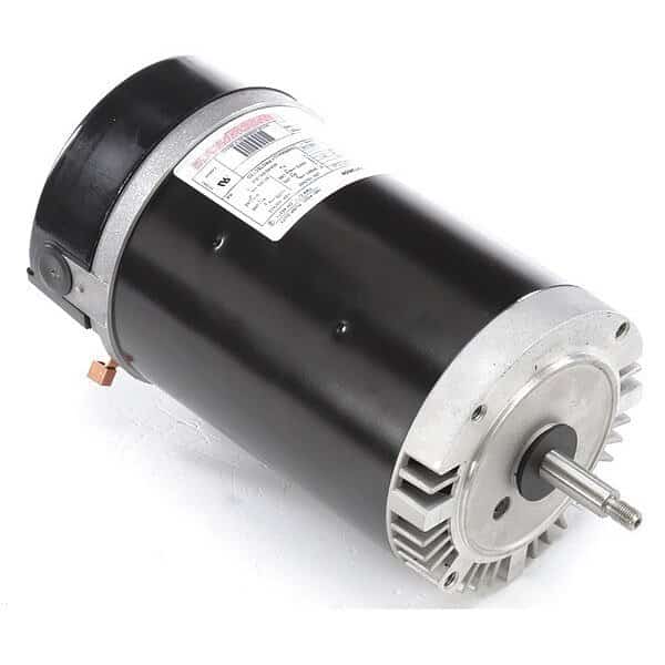 Pool Pump Motor, Capacitor-Start, 1 1/2 HP, 56J Frame, 3,450 Nameplate RPM
