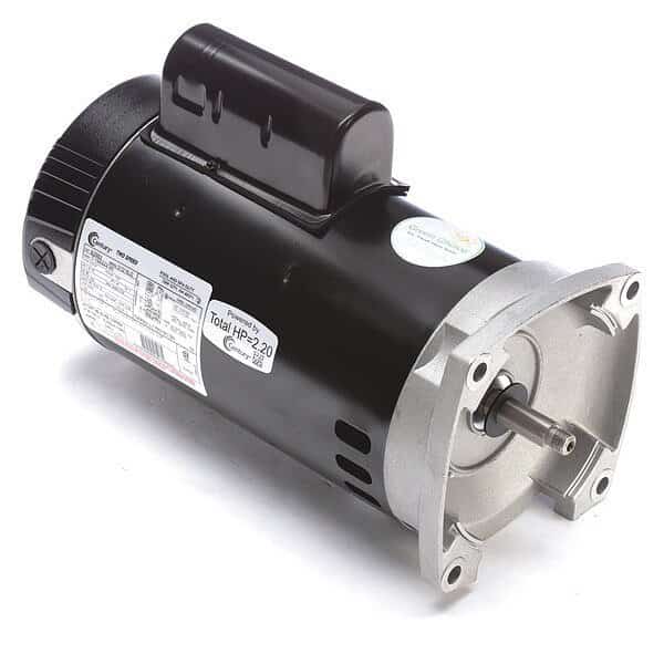 Pool Pump Motor, Capacitor-Start/Run, 1 1/2, 1/6 HP, 56Y Frame, 3,450/1,725 Nameplate RPM
