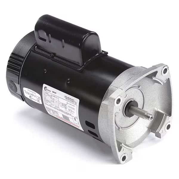 Pool Pump Motor, Permanent Split Capacitor, 3/4 HP, 56Y Frame, 3,450 Nameplate RPM, Century, Mfr#: B2661