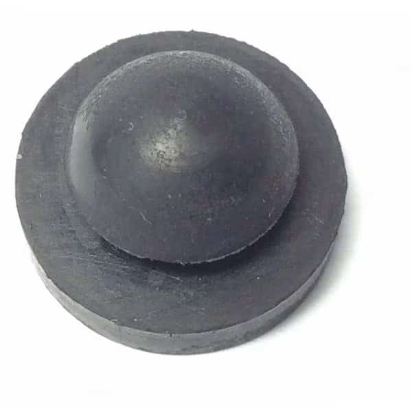 Bumper, Rubber, Black, 23/64"H x 9/16"W, PK.100