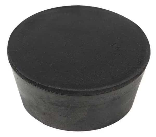 Stopper, 39mm, Rubber, Black