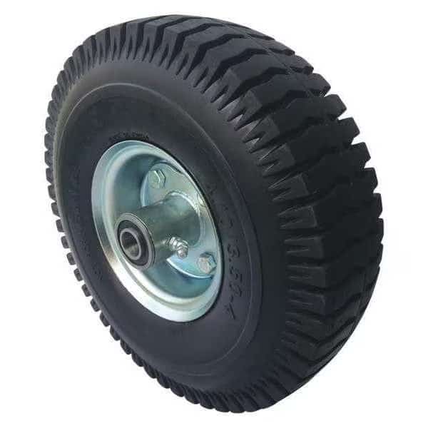Solid Rubber Wheel, 10 in. Dia., 440 lb.