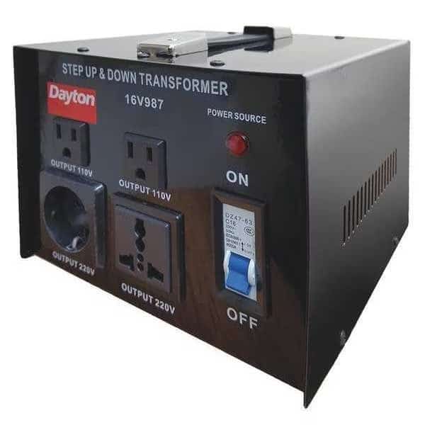 Step Up/Down Voltage Converter, 1.5kVA, DAYTON, Mfr# 16V987