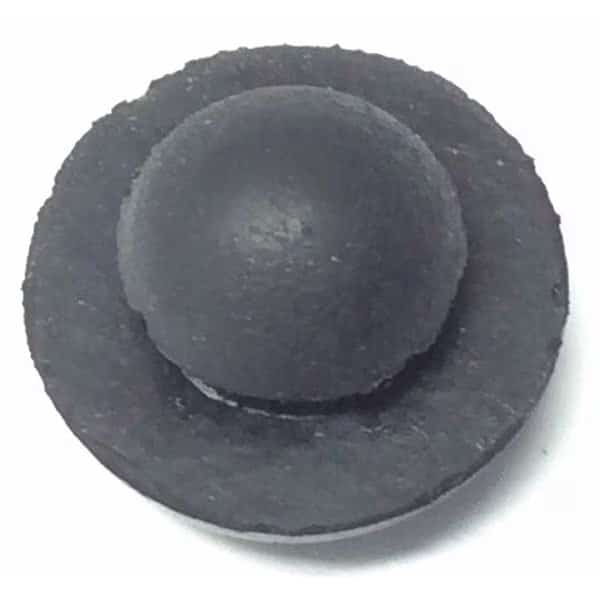 Bumper, Rubber, Black, 11"32"H x 11-32"W, PK.100