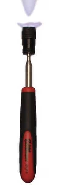 Pick-Up Tool, Mag, LED, 8 to 32-3/4 In, 8 lb