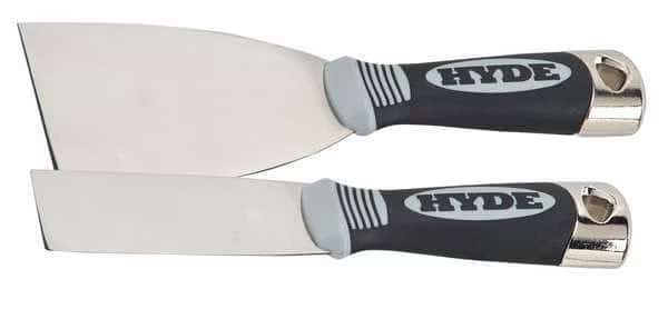 Putty Knife Set, Flexible, 1-1/2, 3"W, 2 Pc.
