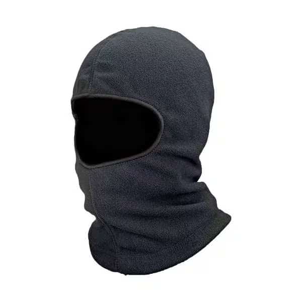 Balaclava Face Mask, Four-Way Stretchable Fleece, Moisture-Wicking, Black, Universal Size