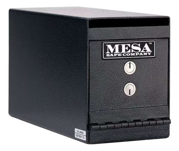 Drop Slot Depository Safe with Dual Keyed 22 lb, 0.2 cu ft, Steel