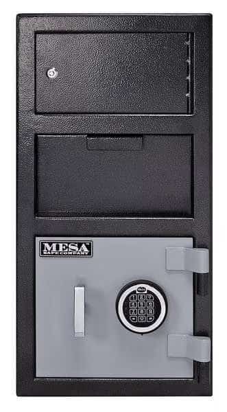 Depository Safe with Electronic 104 lb, 1.5 cu ft, Steel