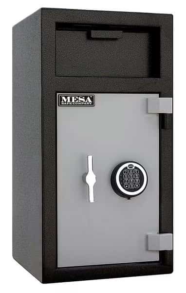 Depository Safe with Electronic 114 lb, 1.4 cu ft, Steel