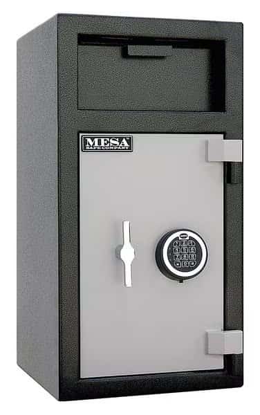 Depository Safe with Electronic 122 lb, 1.3 cu ft, Steel