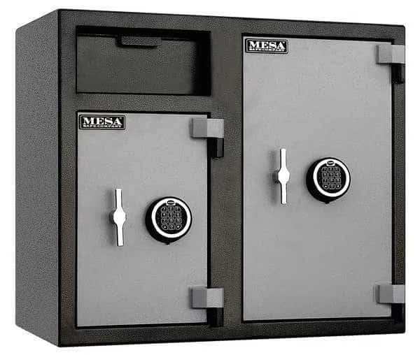 Depository Safe with Electronic 256 lb, 6.7 cu ft, Steel