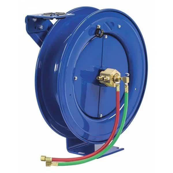 Dual Hose Spring Rewind Hose Reel, Mfr#: P-WL-135, COXREELS