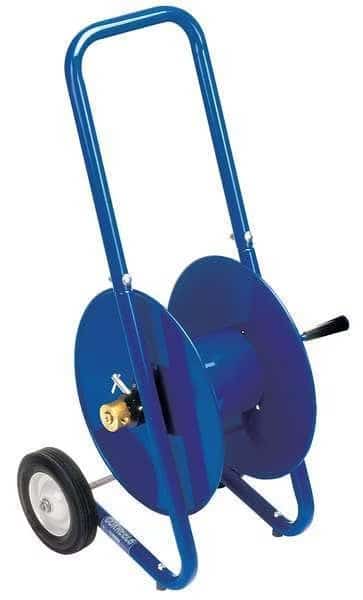 Hand Crank Hose Reel,225 ft,3/8" ID,Blue, Mfr#: 117-4-225-DM, COXREELS
