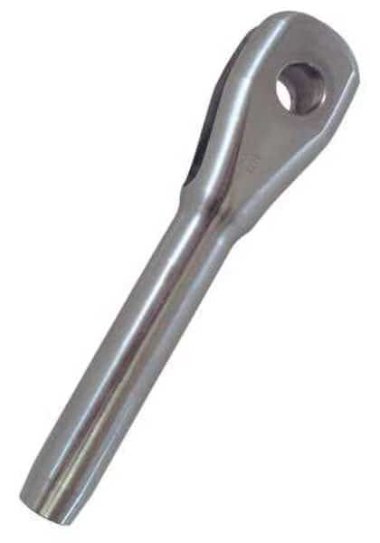 Fork End, 316 SS, Cable Size 3/16